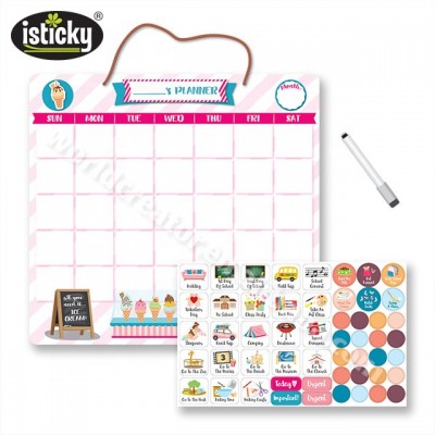 Dry Erase Monthly Planner Chore Chart for Toddler